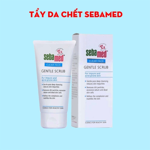 Tẩy tế bào chết Sebamed pH5.5 Clear Face Gentle Scrub 150ml