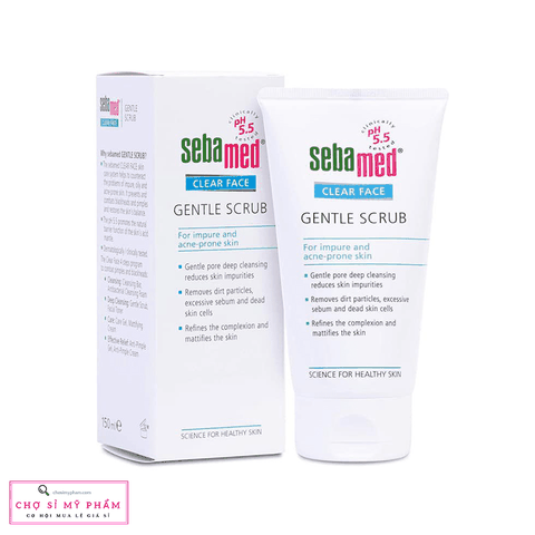 Tẩy tế bào chết Sebamed pH5.5 Clear Face Gentle Scrub 150ml
