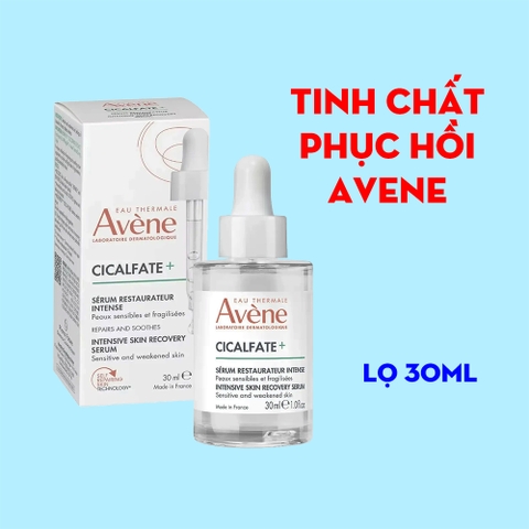 Tinh Chất Phục Hồi Avene Cicalfate+ Intensive Skin Serum 30ml - làm dịu, giúp phục hồi da nhạy cảm, kích ứng