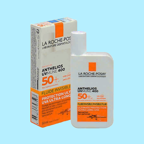 Sữa chống nắng bảo vệ da tối ưu  tia UVA dài La Roche Posay Anthelios UV Mune 400 SPF50+ 50ml