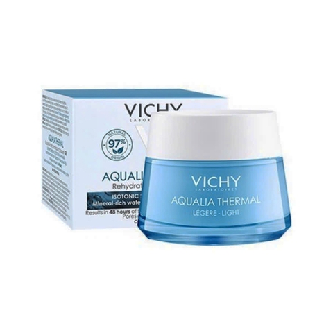 Kem dưỡng ẩm và cung cấp nước Vichy Aqualia Thermal Rehydrating Cream Light 50ml