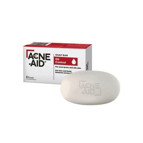 Xà Phòng Acne Aid Soap Bar Oil Control 100gr - Rửa mặt, tắm cho da mụn, mụn lưng