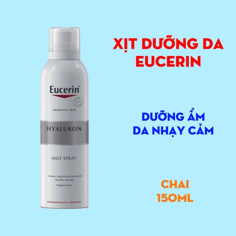 Xịt dưỡng da Eucerin Hyaluron Mist Spray 150ml