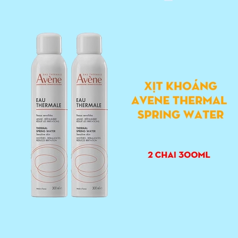 Combo 2 chai Xịt khoáng Avene Thermal Spring Water
