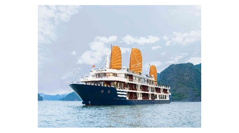 Lắp đặt hệ thống Anten TVRO intellian i4P cho tầu Sealife Legend Cruise