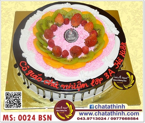 Bánh kem tươi  hoa quả - 0024