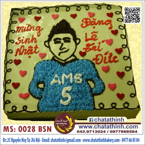 Bánh sinh nhật - Tiramisu trà xanh - 0028