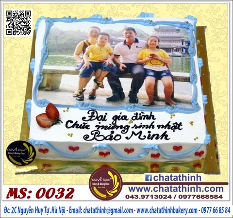 Bánh sinh nhật in ảnh - 0032