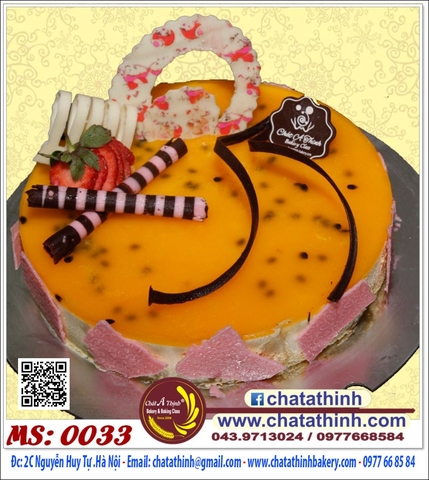 bánh sinh nhật Mousse-paisson - 0033