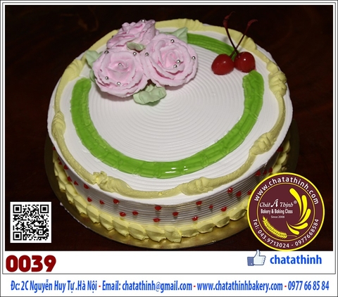 Bánh sinh nhật kem tươi - 0039