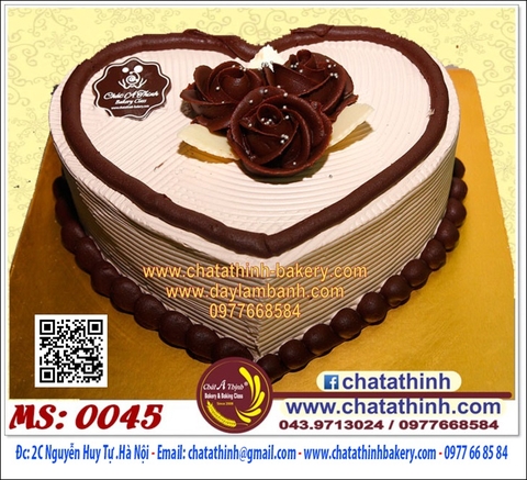 bánh Valentine - chocolate - 0045