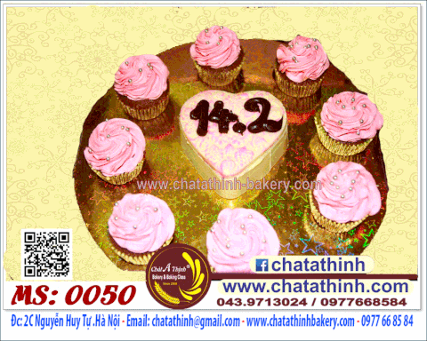 Valentine-day - Cup cake tình yêu - 0050