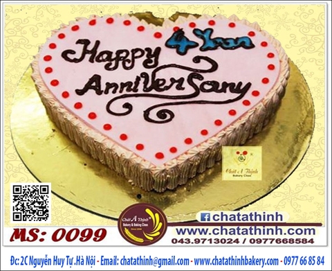 Bánh kỷ niệm ngày yêu nhau - 0099
