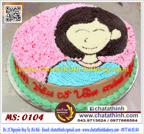 Bánh sinh nhật chân dung - 0104