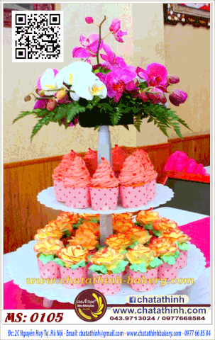 Cup cake tiệc - 0105