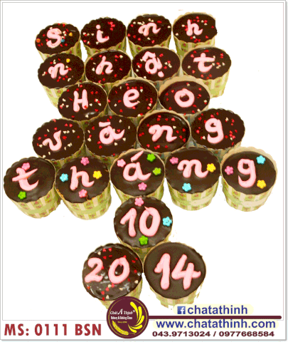 cup cake sinh nhật - 0111