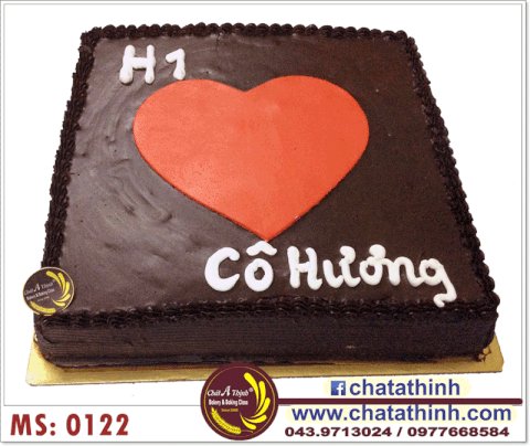 Bánh sinh nhật socola - 0122