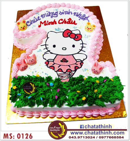 Bánh Hello kitty - 0126