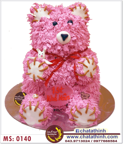 Bánh gấu hồng - 0140