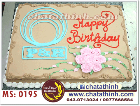 Bánh sinh nhật - 0195
