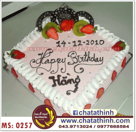 Bánh dâu tây - 0257