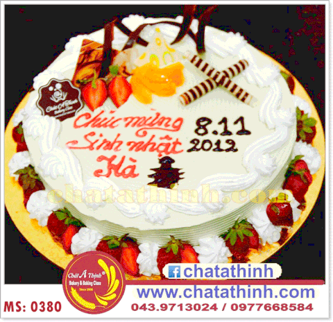 Kem tươi hoa quả - 0380