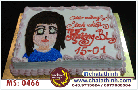 Bánh chân dung - 0466