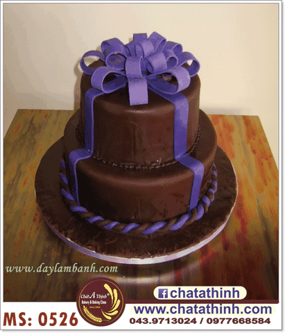 0526 --- Bánh cưới socola