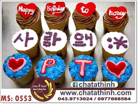 0553 --- Cup cake tình yêu