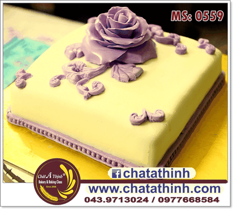 Kem tươi hoa hồng - 0559