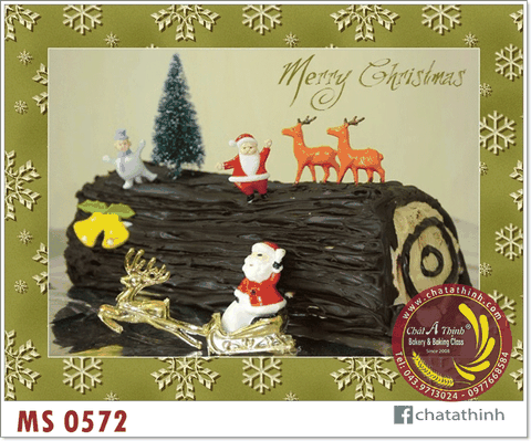 Bánh buche de noel socola - 0572
