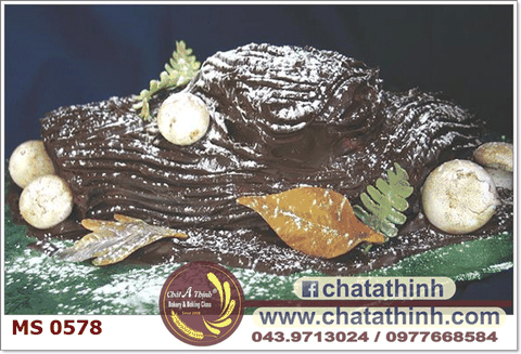 Bánh khúc gỗ noel - 0578