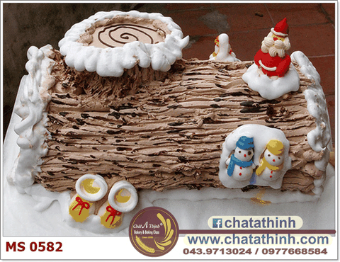Bánh noel kem tươi - 0582
