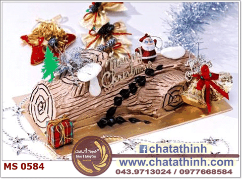 Bánh noel kem tươi - 0584