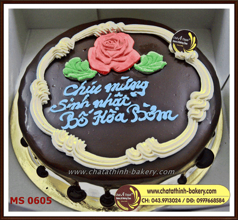 Bánh phủ socola - 0605