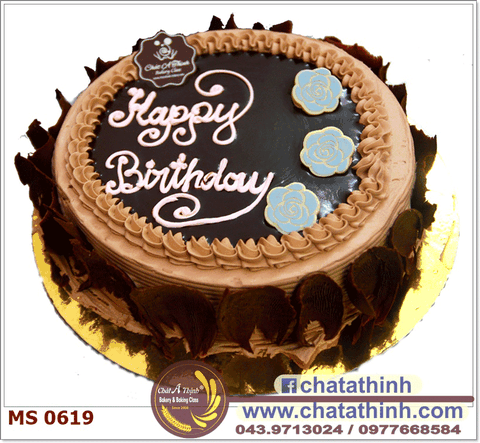 Bánh phủ socola - 0619