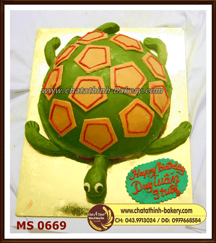 Chú rùa xanh - 0669