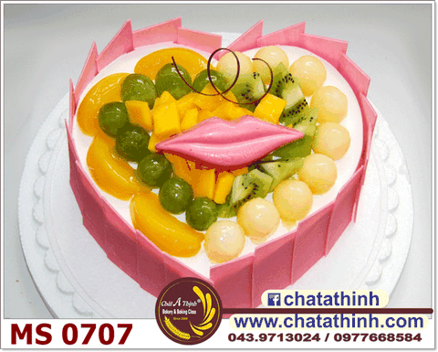 Kem tươi hoa quả - 0707