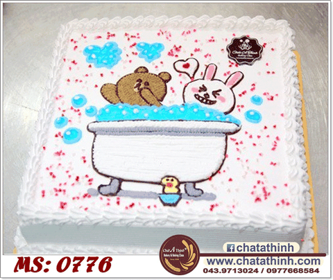 Gấu Brown và thỏ Cony - 0776