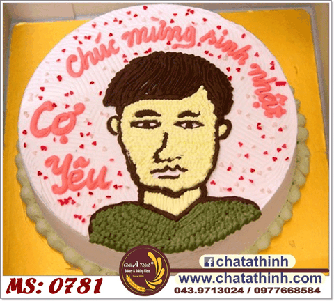 Bánh chân dung - 0781