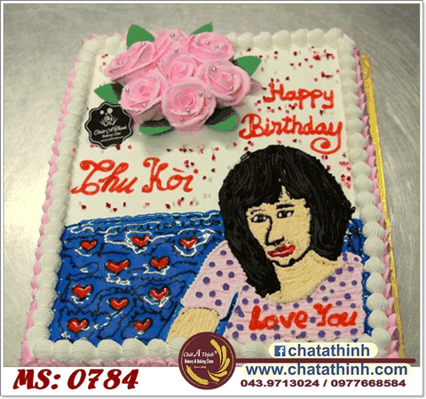 Bánh chân dung - 0784