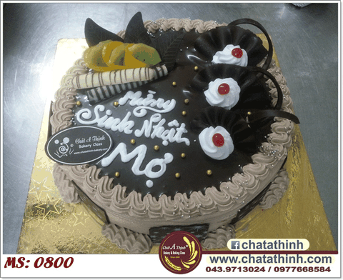 Phủ socola kem tươi - 0800