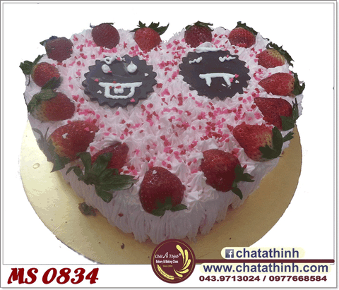 Kem tươi hoa quả - 0834