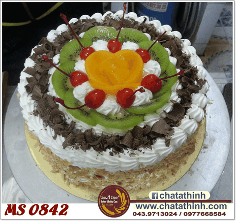 Kem tươi hoa quả - 0842