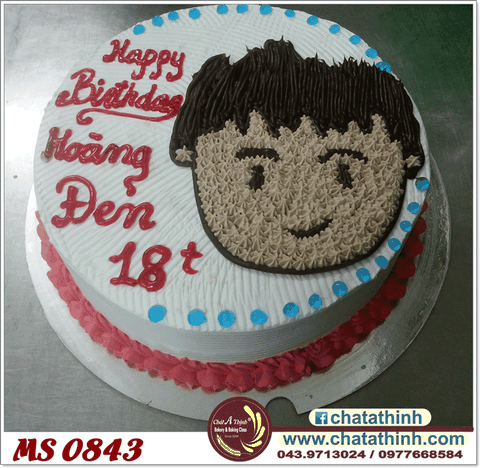 Bánh vẽ chân dung - 0843