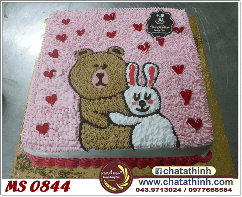 Gấu Brown và Thỏ Cony - 0844