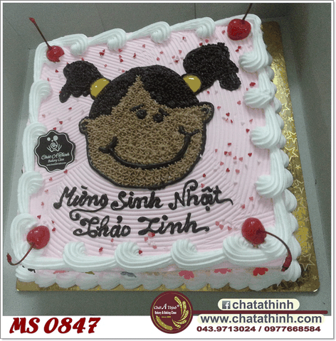 Bánh kem tươi chân dung - 0847