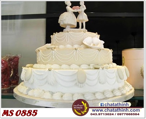Bánh cưới tầng - 0885