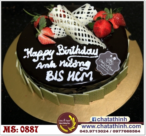 Bánh phủ socola - 0887