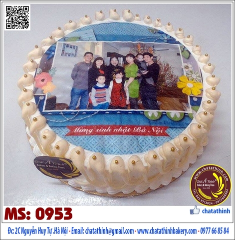 Bánh kem tươi in ảnh - 0953